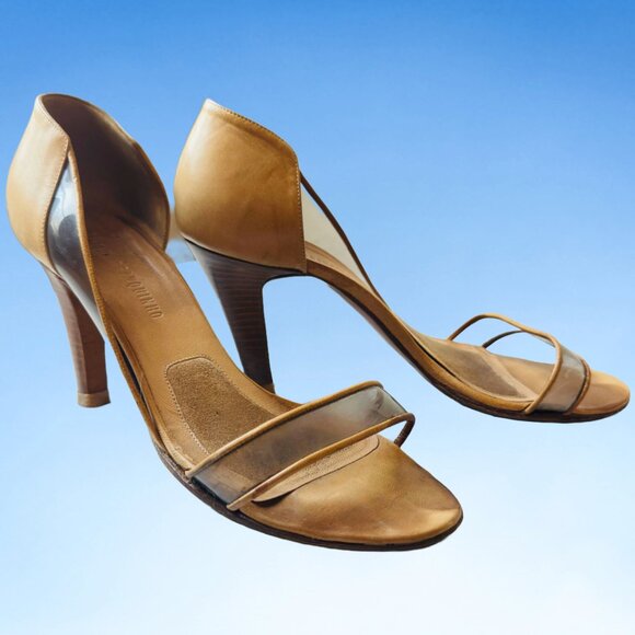 00s Veronique Branquinho D’Orsay Sandals, Sz 37.5, Box & Dustbag included - Picture 2 of 11